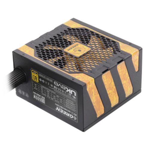 منبع تغذیه (پاور) گرین مدل Green GP600A-UK EVO V31 (آکبند-گارانتی گرین)