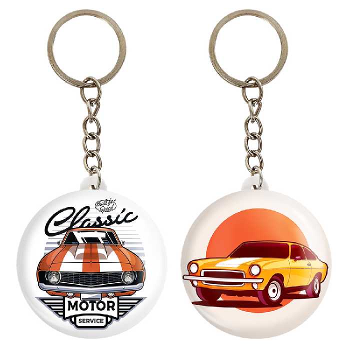 جاکلیدی خندالو مدل ماشین کلاسیک کد 1035210359 مجموعه 2 عددی