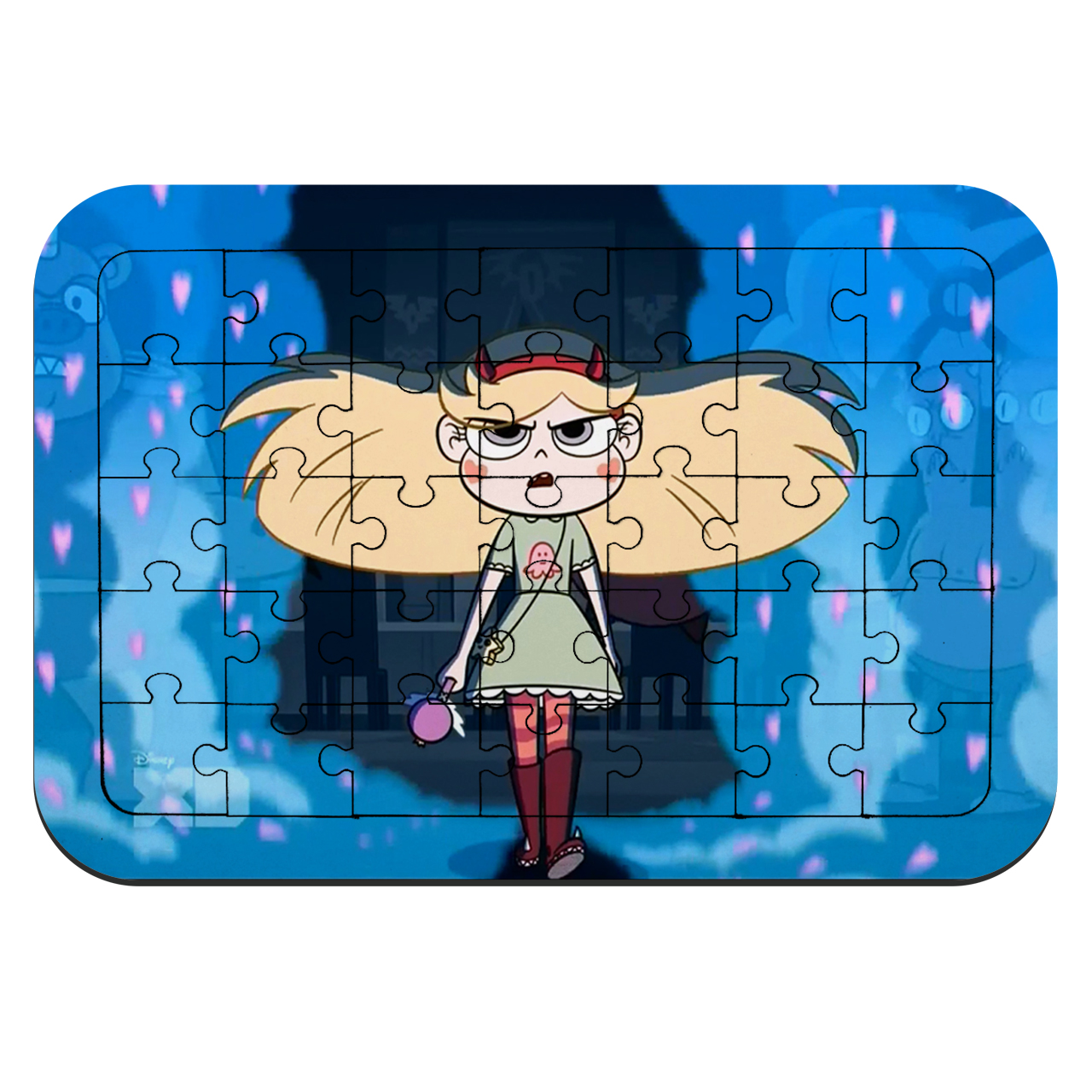 پازل 35 تکه طرح استار علیه نیروهای شیطانی مدل NI646