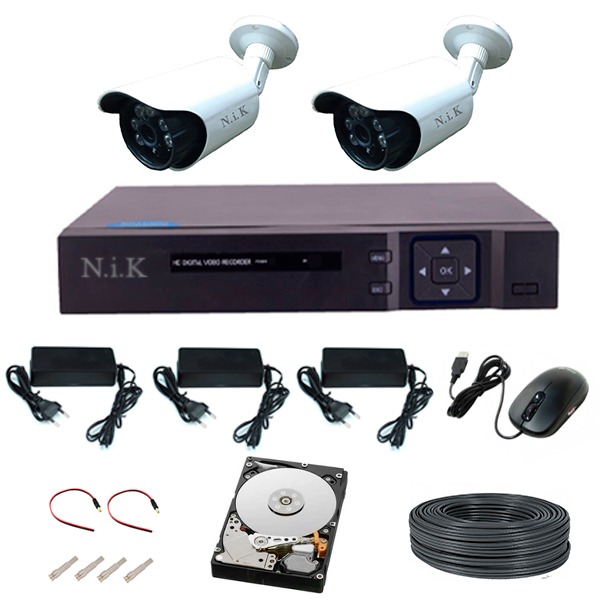 سیستم امنیتی ان آی کی مدل AHD 2B994 _ 2MP