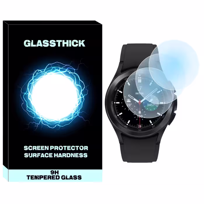 محافظ صفحه نمایش نانو گلستیگ مدل NGL مناسب برای ساعت هوشمند سامسونگ Galaxy Watch 4 Classic 46mm بسته سه عددی