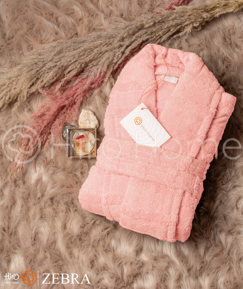 حوله تن پوش هیرو طرح سالوینو رنگ گلبهی