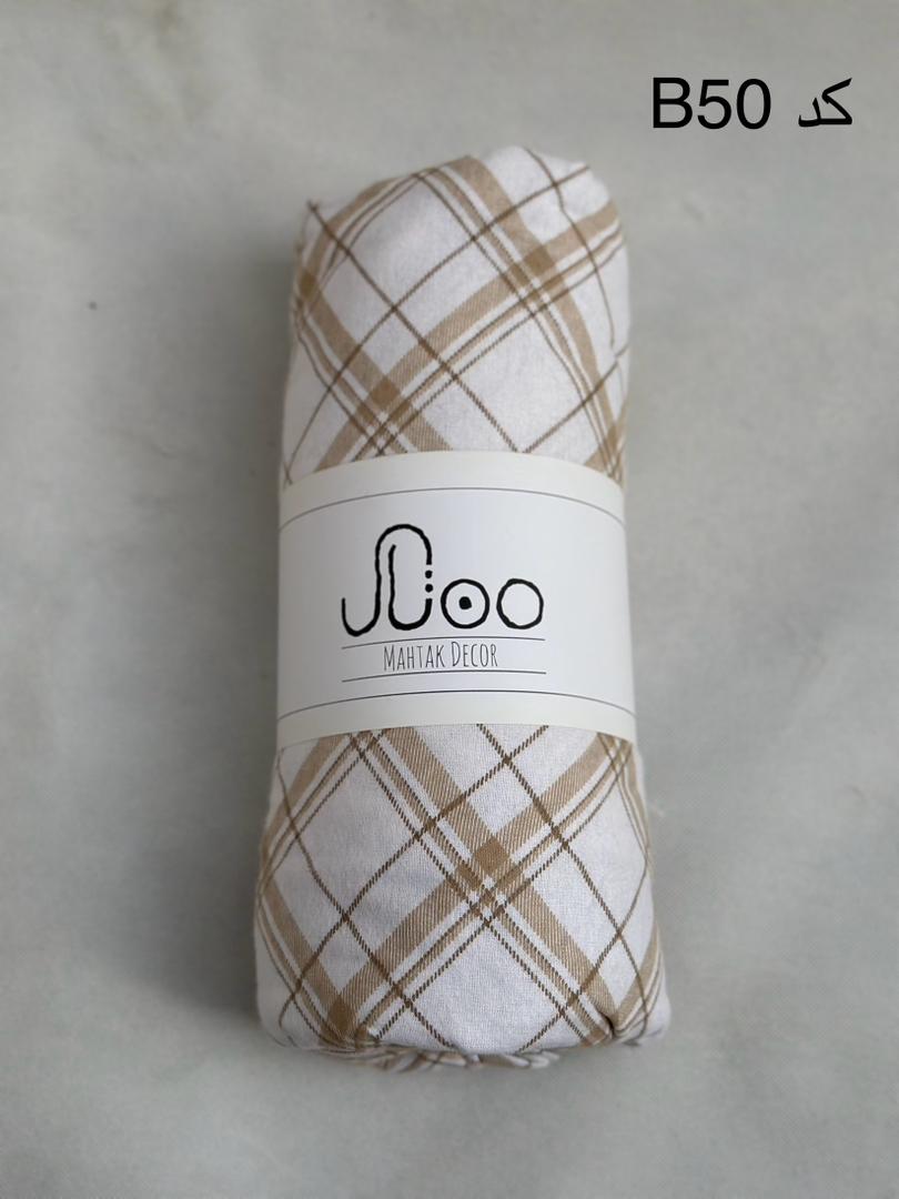 روتختی دونفره سه تکه کدB50 (کاور تشک،دوعدد روبالشتی)