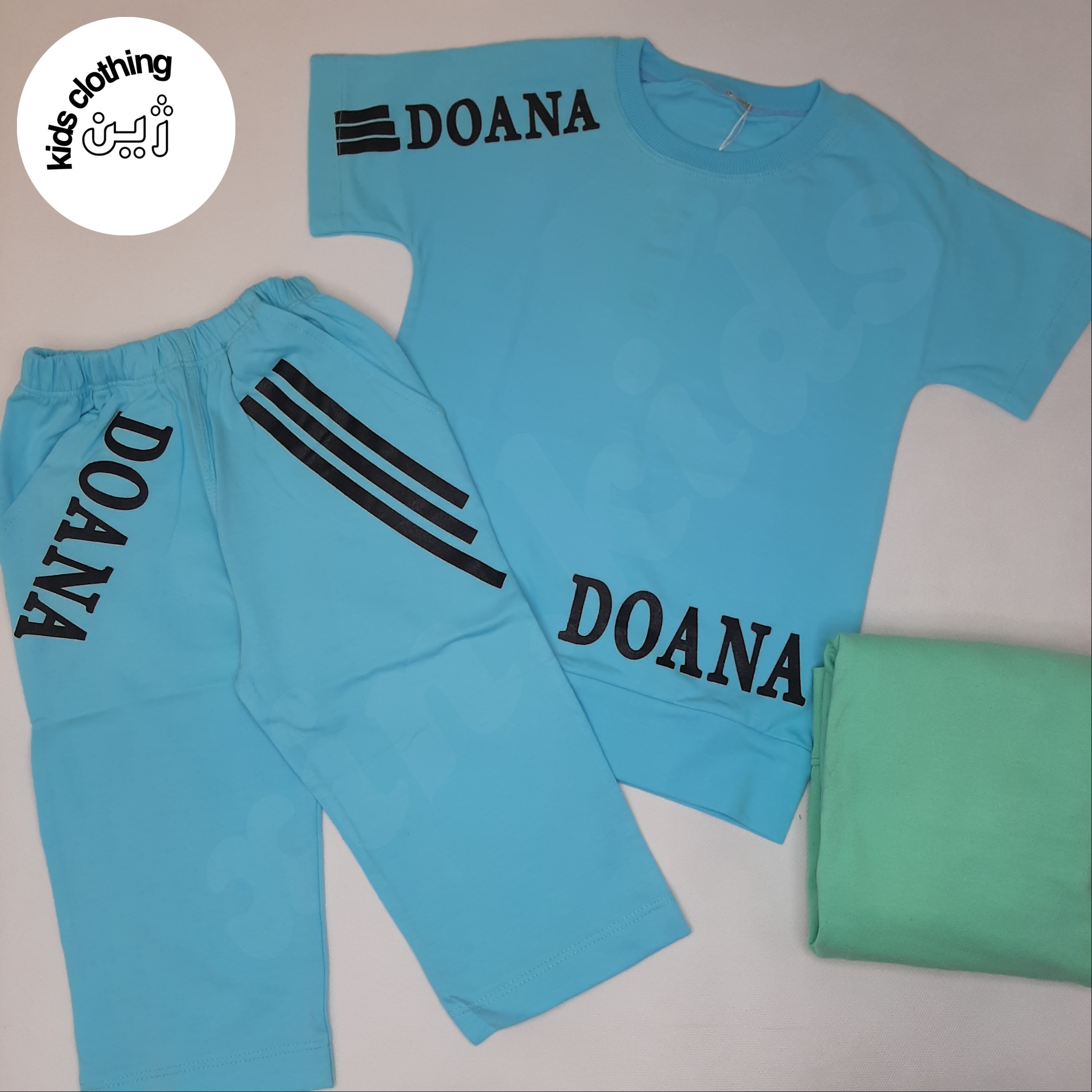 ست تیشرت شلوارک اسپورت راحتی