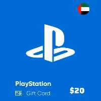 خرید گیفت کارت پلی استیشن امارات PSN Gift Card UAE $20 با بهترین قیمت