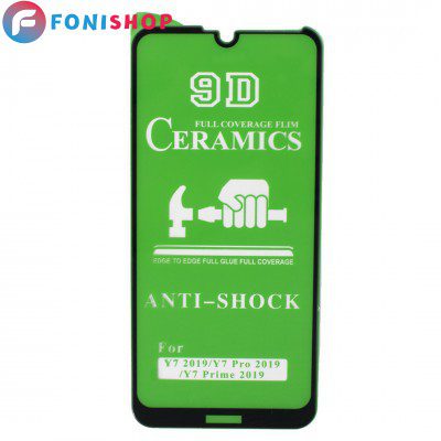 گلس محافظ صفحه نمایش سرامیکی هواوی Y7 Pro 2019