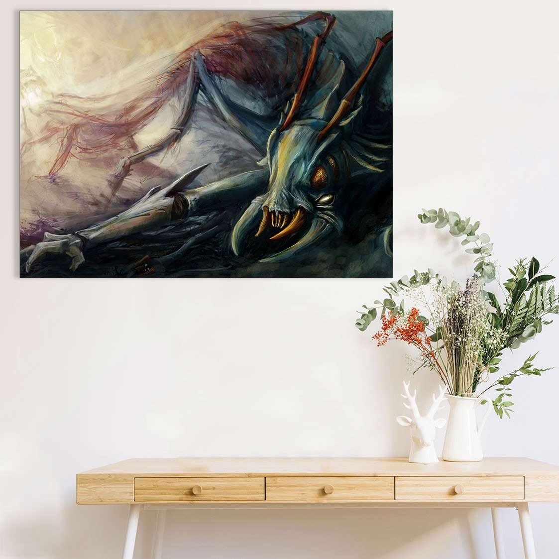 تابلو شاسی گالری استاربوی طرح Weaver مدل Dota 2 کد 067