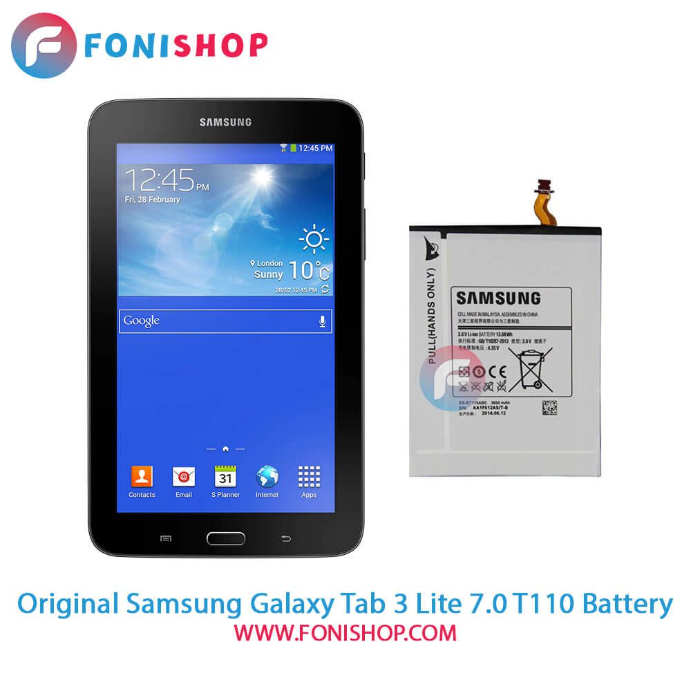باطری اصلی تبلت سامسونگ Samsung Galaxy Tab 3 Lite 7.0 T110