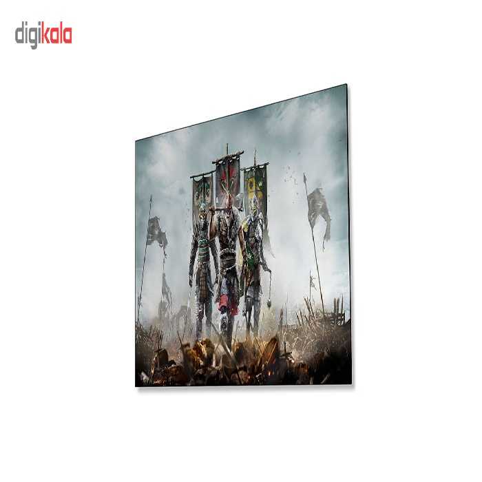 تابلو شاسی ونسونی طرحFor Honor سایز 50x70 سانتی متر