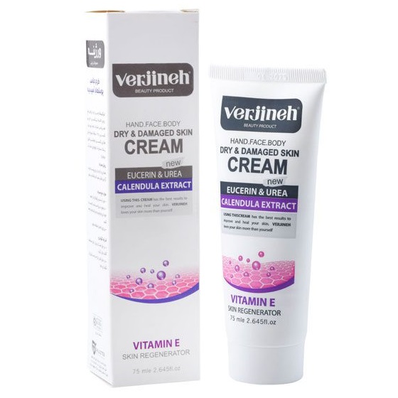 ورژینه کرم اوره اوسرین 10% مناسب پوست خشک و آسیب دیده 75 میل SKIN REGENERATOR