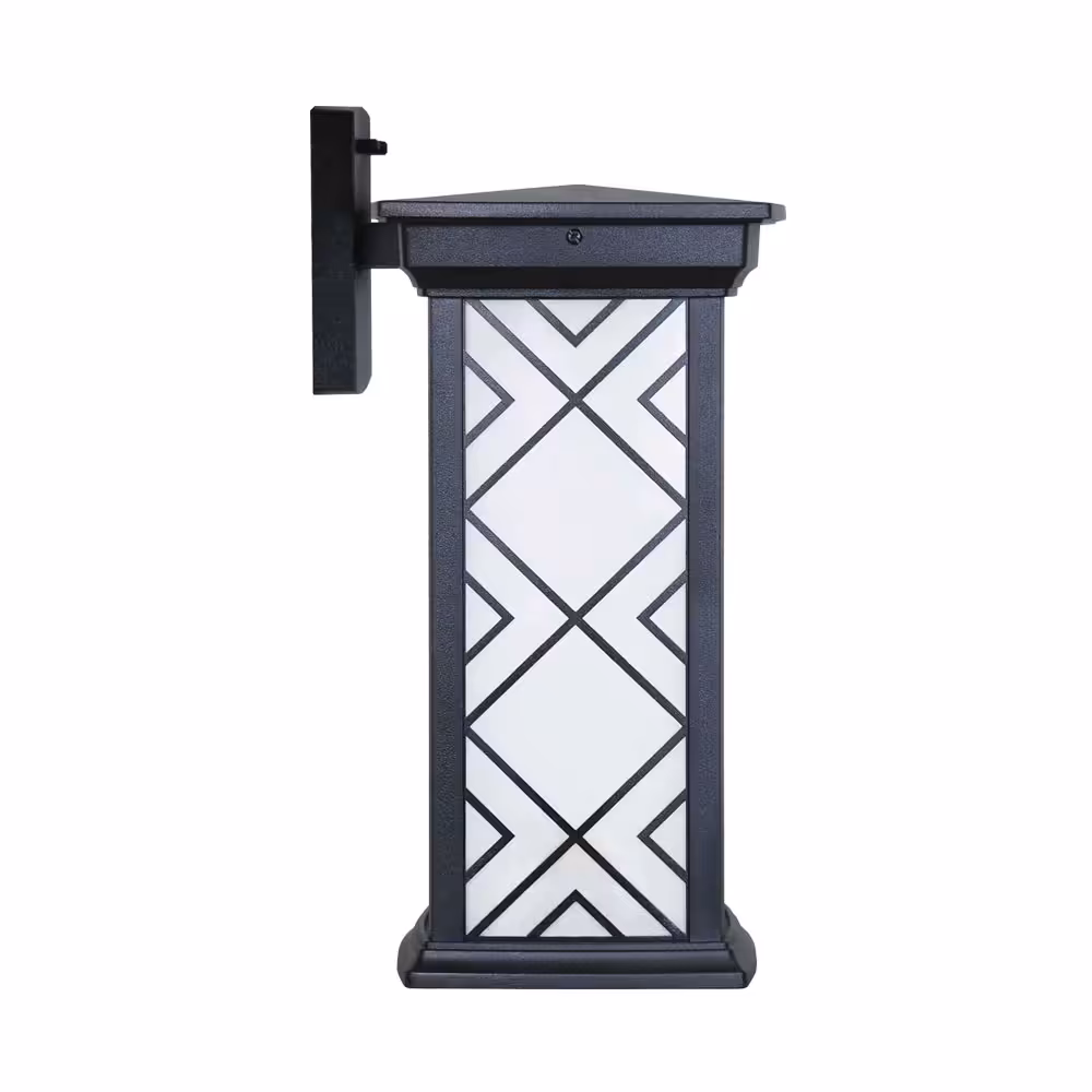 چراغ دیواری حیاطی و پارکی بیتانور مدل درتا بلند طرح دار کد 480821BT