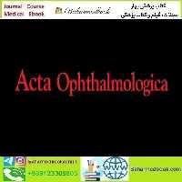Acta Ophthalmologica 2025 Full Archives TRUE PDF at 15€ - کتاب پزشکی بهار