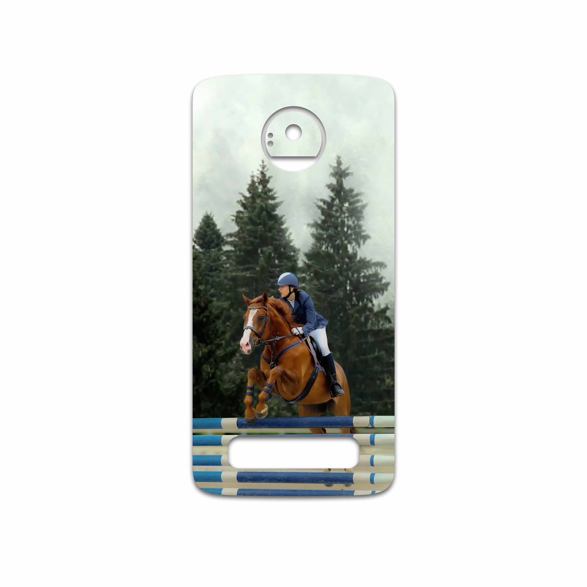 برچسب پوششی ماهوت مدل Equestrianism مناسب برای گوشی موبایل موتورولا Moto Z