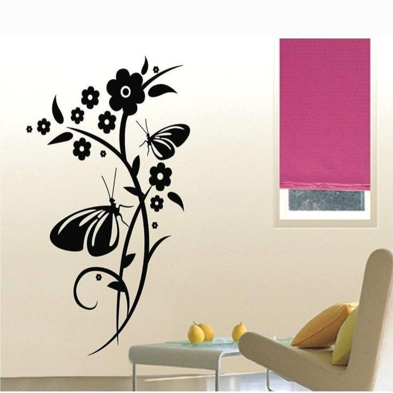 آینه پریناز شاپ مدل گل و پروانه