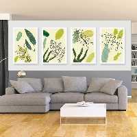 تابلو بوم طرح مینیمال مدل SDB705 مجموعه 4 عددی 