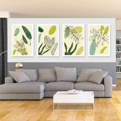 تابلو بوم طرح مینیمال مدل SDB705 مجموعه 4 عددی 