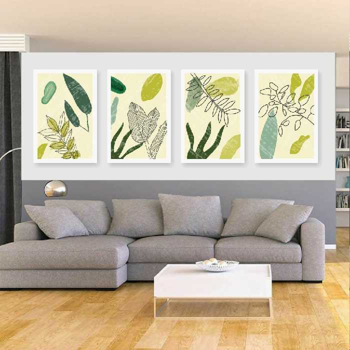 تابلو بوم طرح مینیمال مدل SDB705 مجموعه 4 عددی 