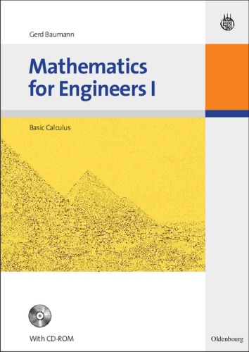 خرید و دانلود نسخه کامل کتاب Mathematics for Engineers I: Basic Calculus