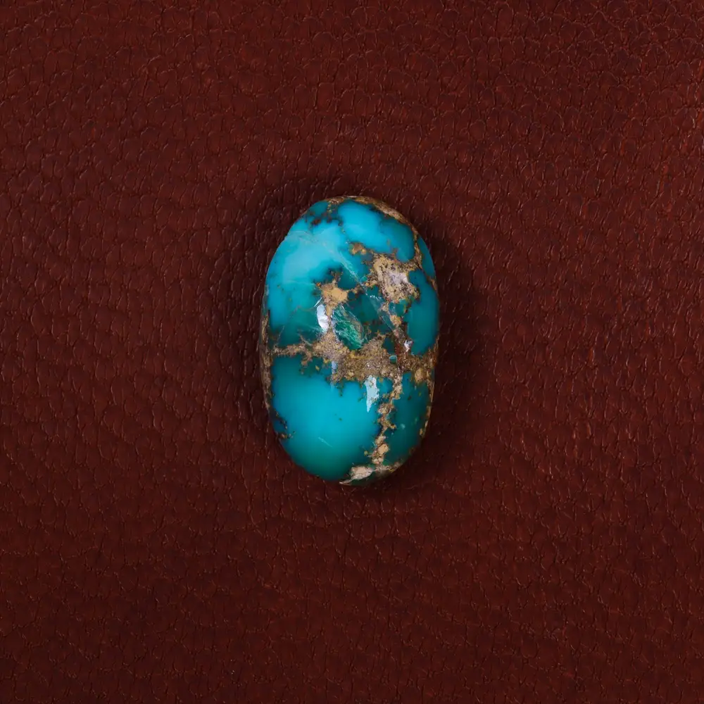 نگین فیروزه شجری کد 22645 - جواهری مشاهیر