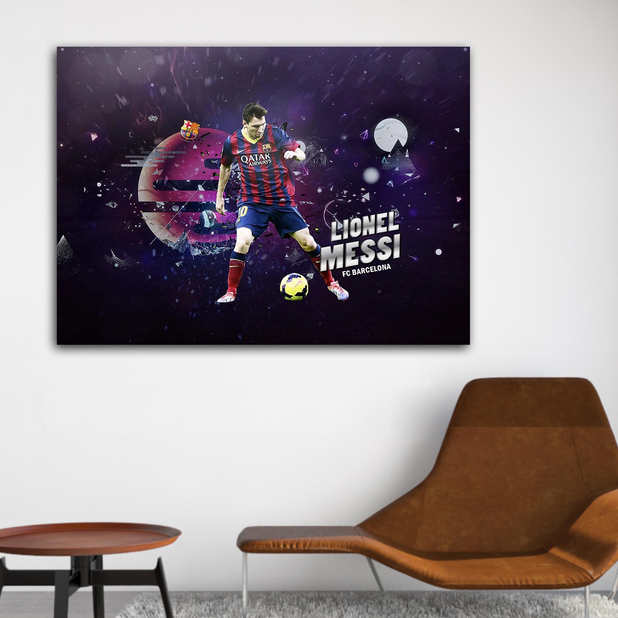 تابلو شاسی طرح مسی Football 0524