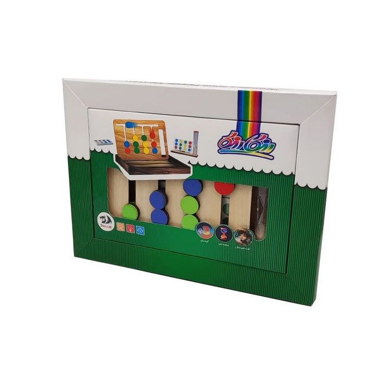 بازی فکری جورچین رنگارنگ دراگون