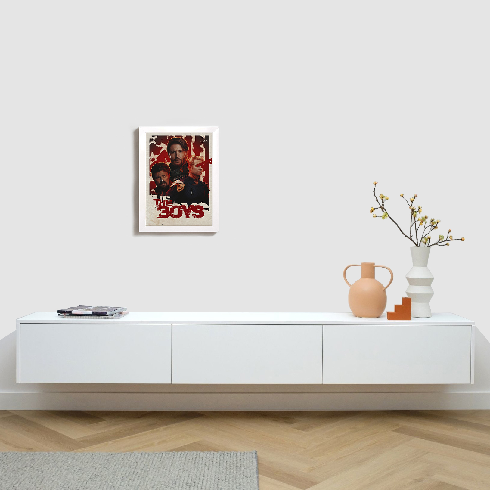 تابلو مدل سریال بویز the boys W414