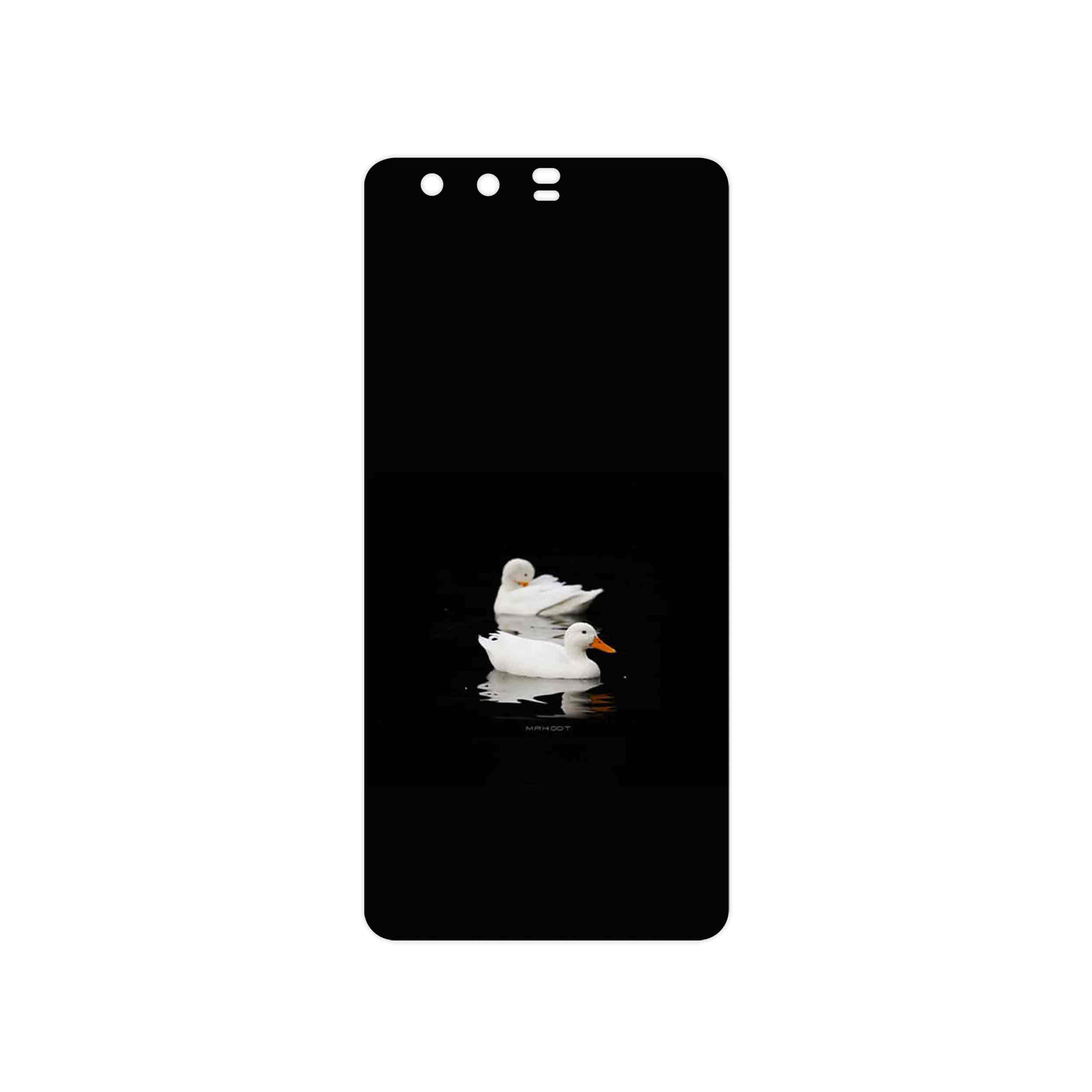 برچسب پوششی ماهوت مدل Duck مناسب برای گوشی موبایل هوآوی P10 Plus