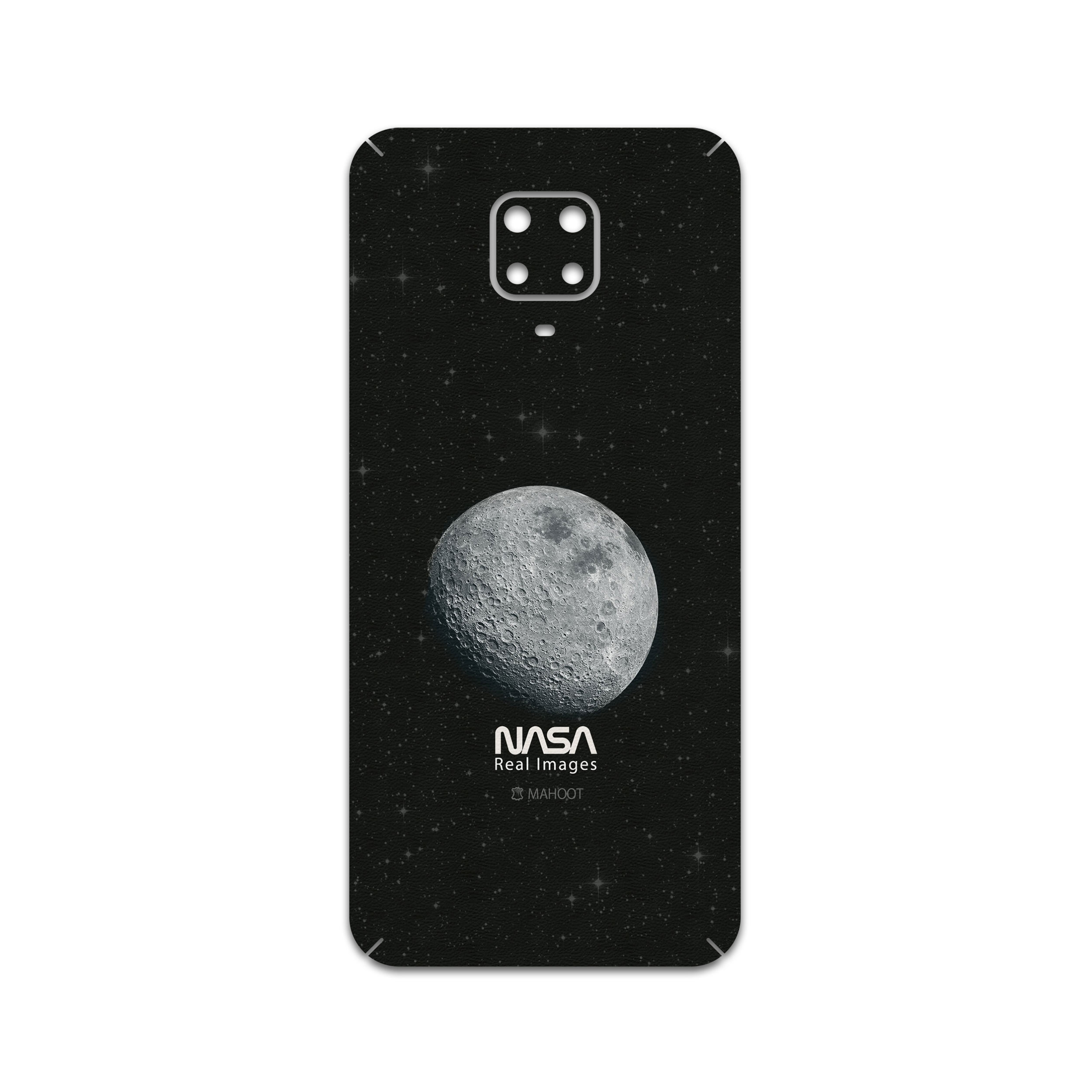 برچسب پوششی ماهوت مدل Moon-By-NASA مناسب برای گوشی موبایل شیائومی Redmi Note 9 Pro