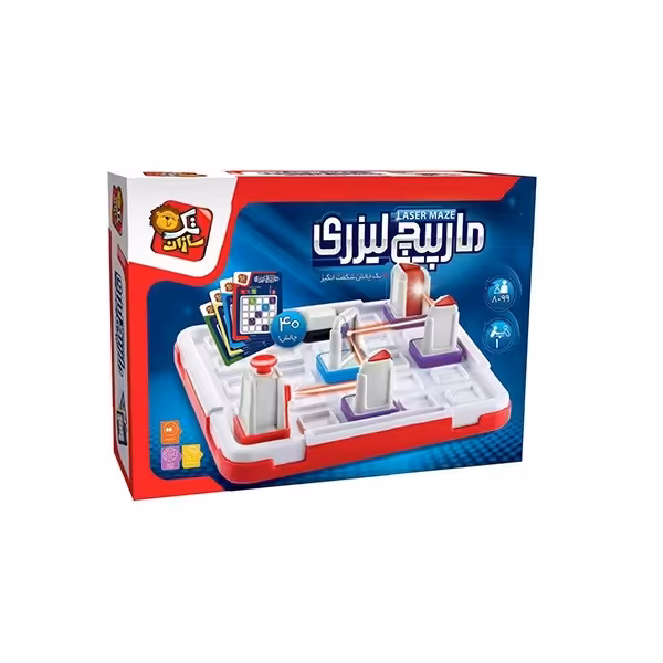 بازی فکری مارپیچ لیزری - کتاب‌فروشی کوچه کتاب