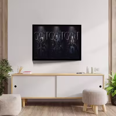 تابلو مدل game of thrones کد F-12028