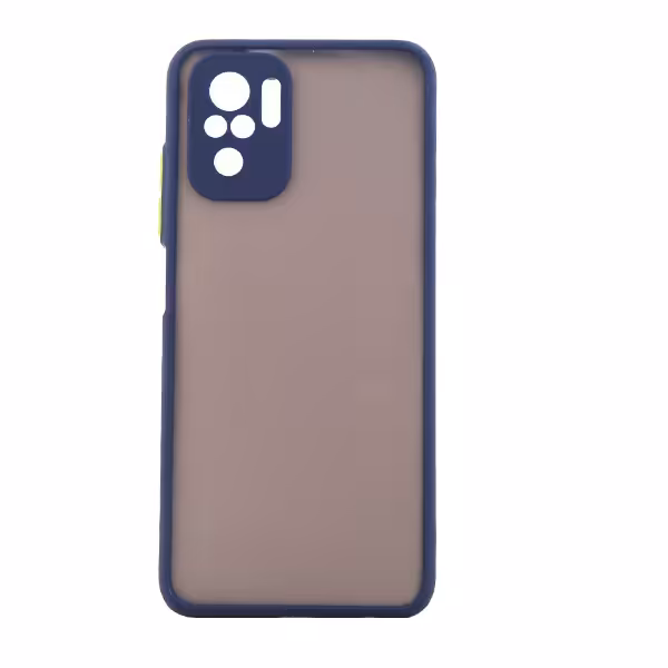 کاور مدل پشت مات دکمه رنگی مناسب گوشی شیائومی MI NOTE 10 4G