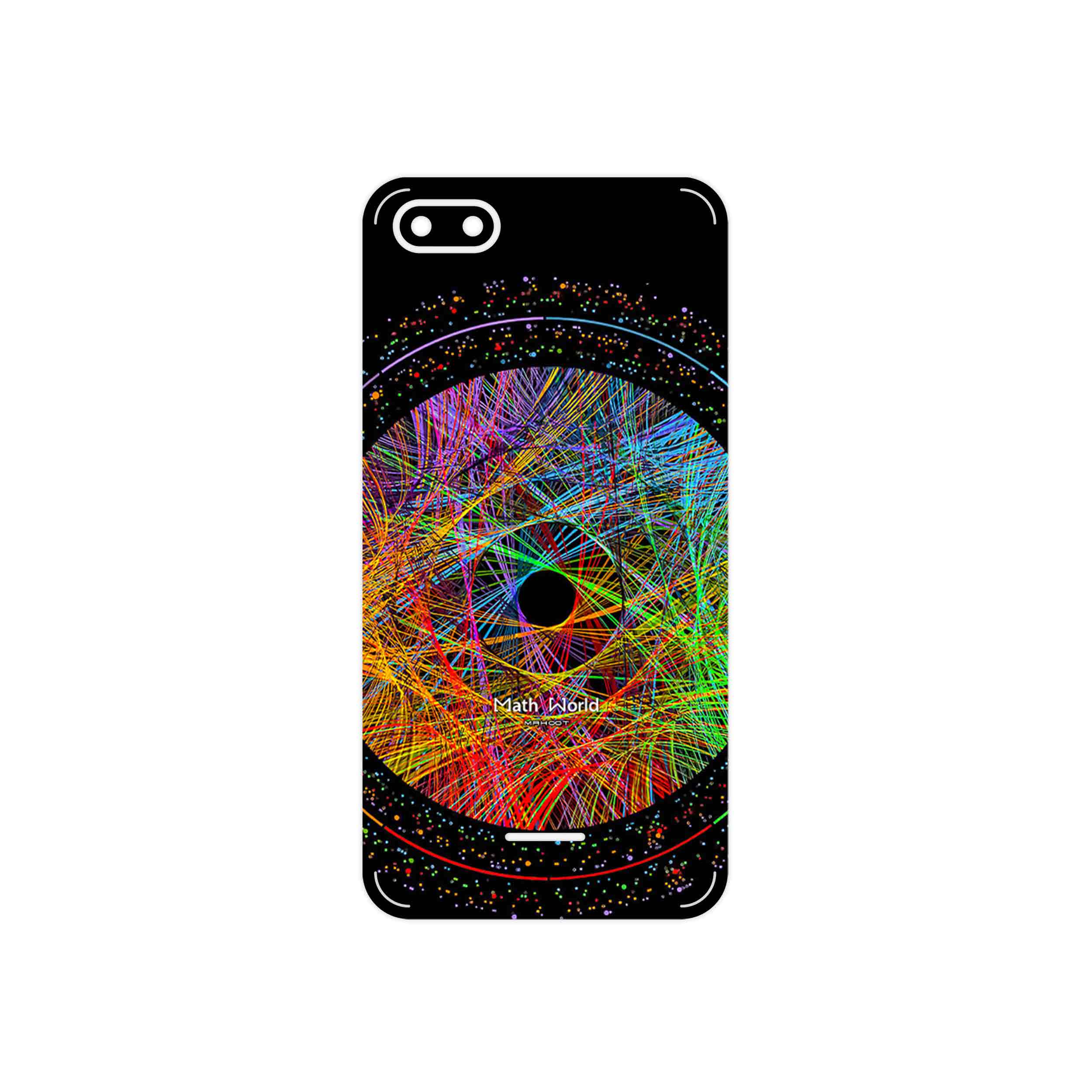 برچسب پوششی ماهوت مدل Mathematical Geometric Shape 2 مناسب برای گوشی موبایل شیائومی Redmi 6A
