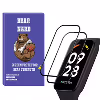 محافظ صفحه نمایش برنارد مدل Nano Pmma BR مناسب برای ساعت هوشمند شیائومی Smart Band 9 Active بسته دو عددی | کالا برتری
