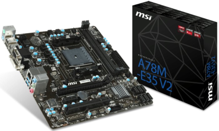 مادربرد ام اس آی مدل ای 78 ام ای 35 وی 2