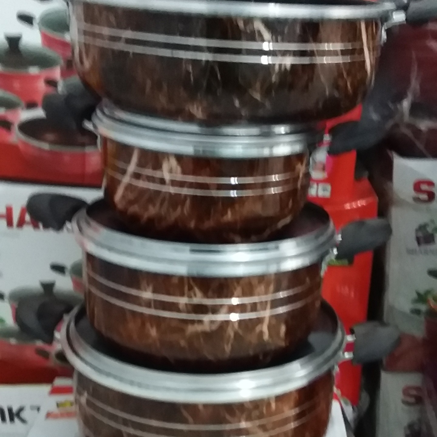 سرویس قابلمه سنگی گرانیت چدن