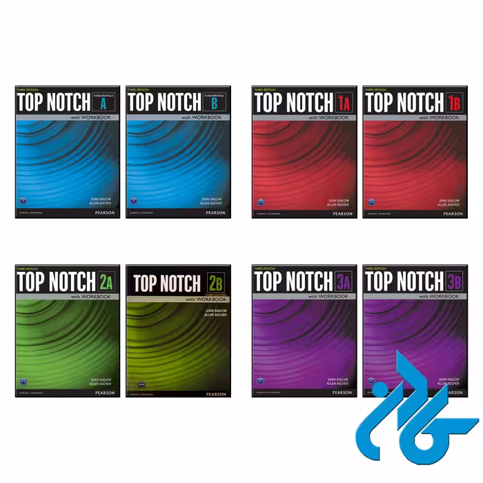 پک کامل کتاب های Top Notch 3rd full pack