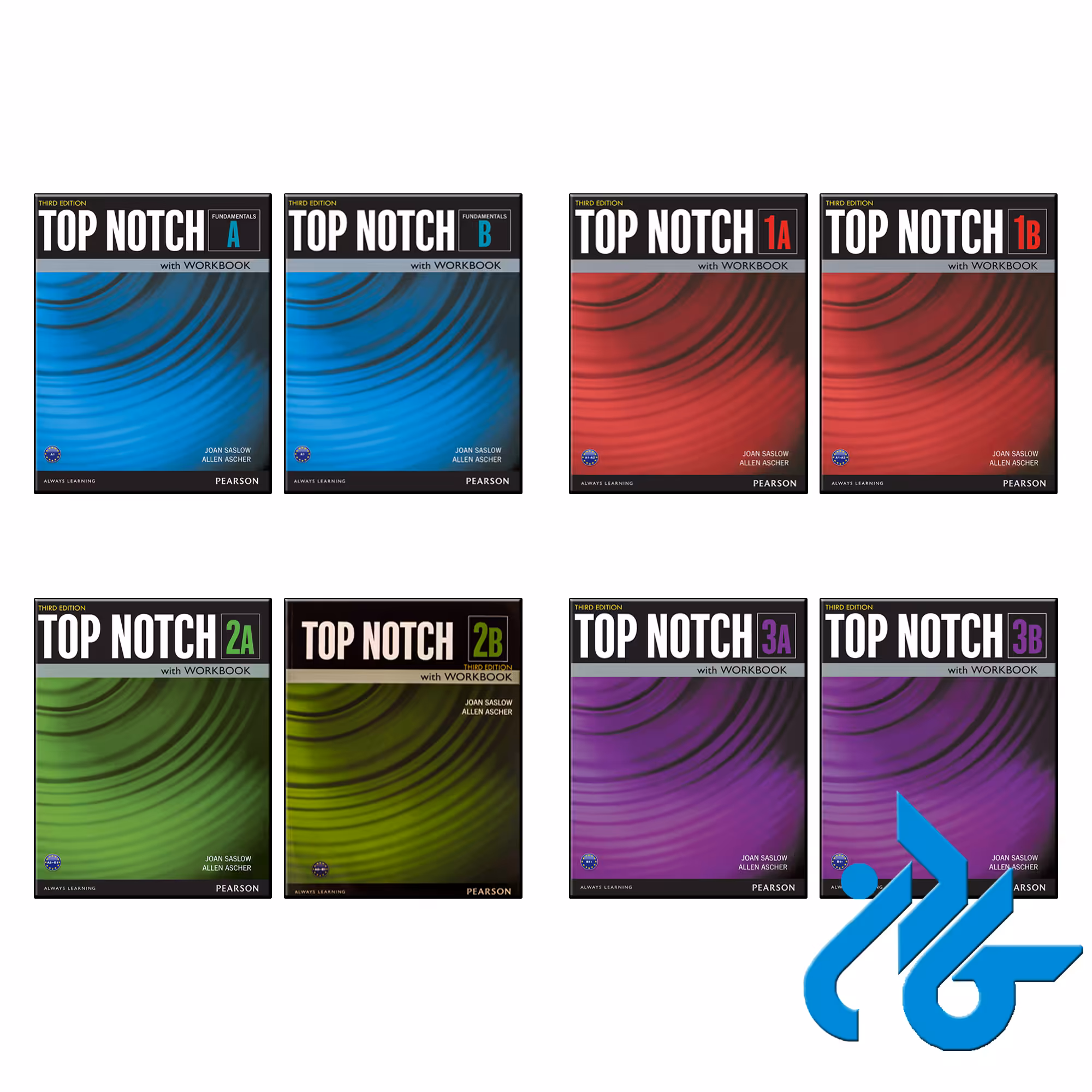 پک کامل کتاب های Top Notch 3rd full pack