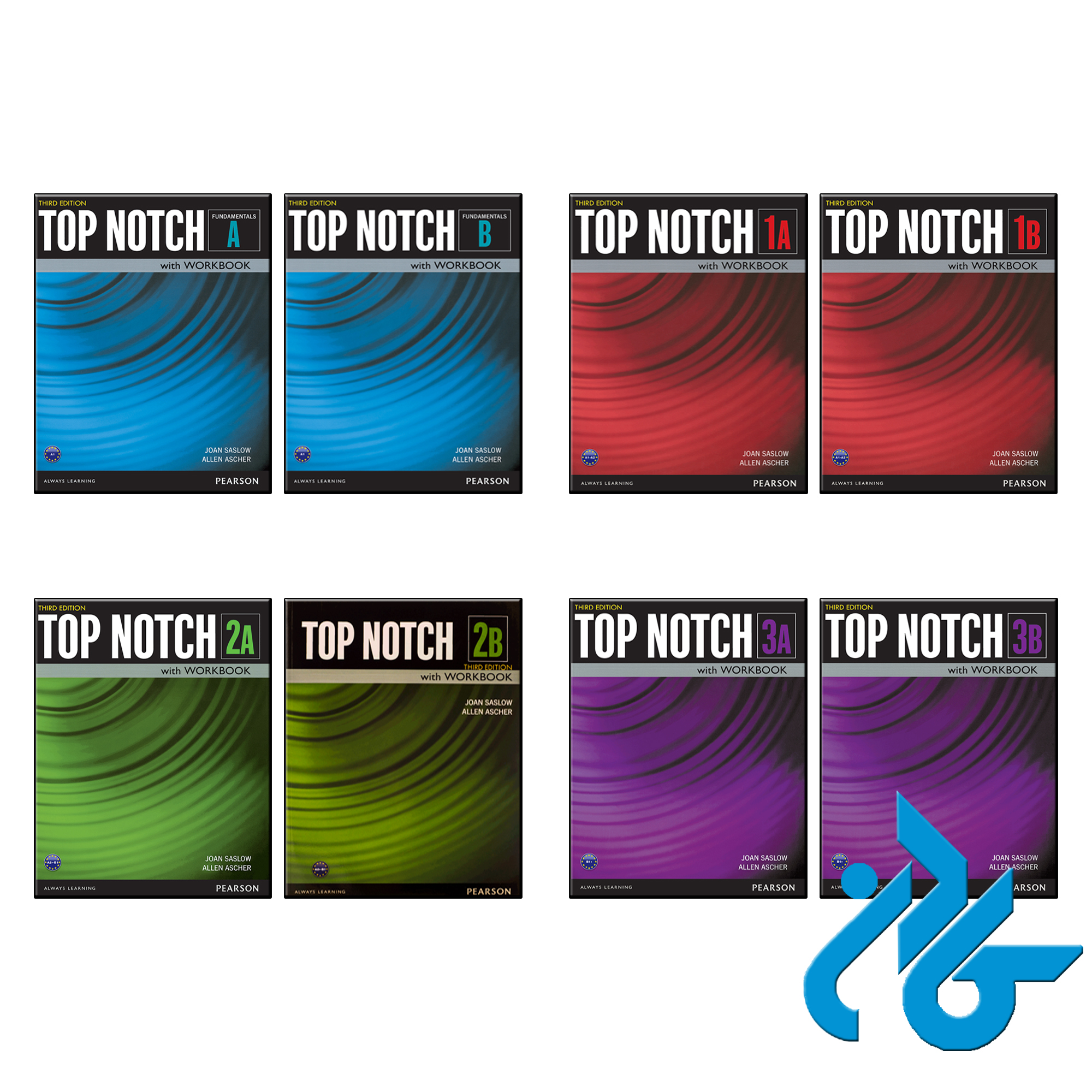 پک کامل کتاب های Top Notch 3rd full pack