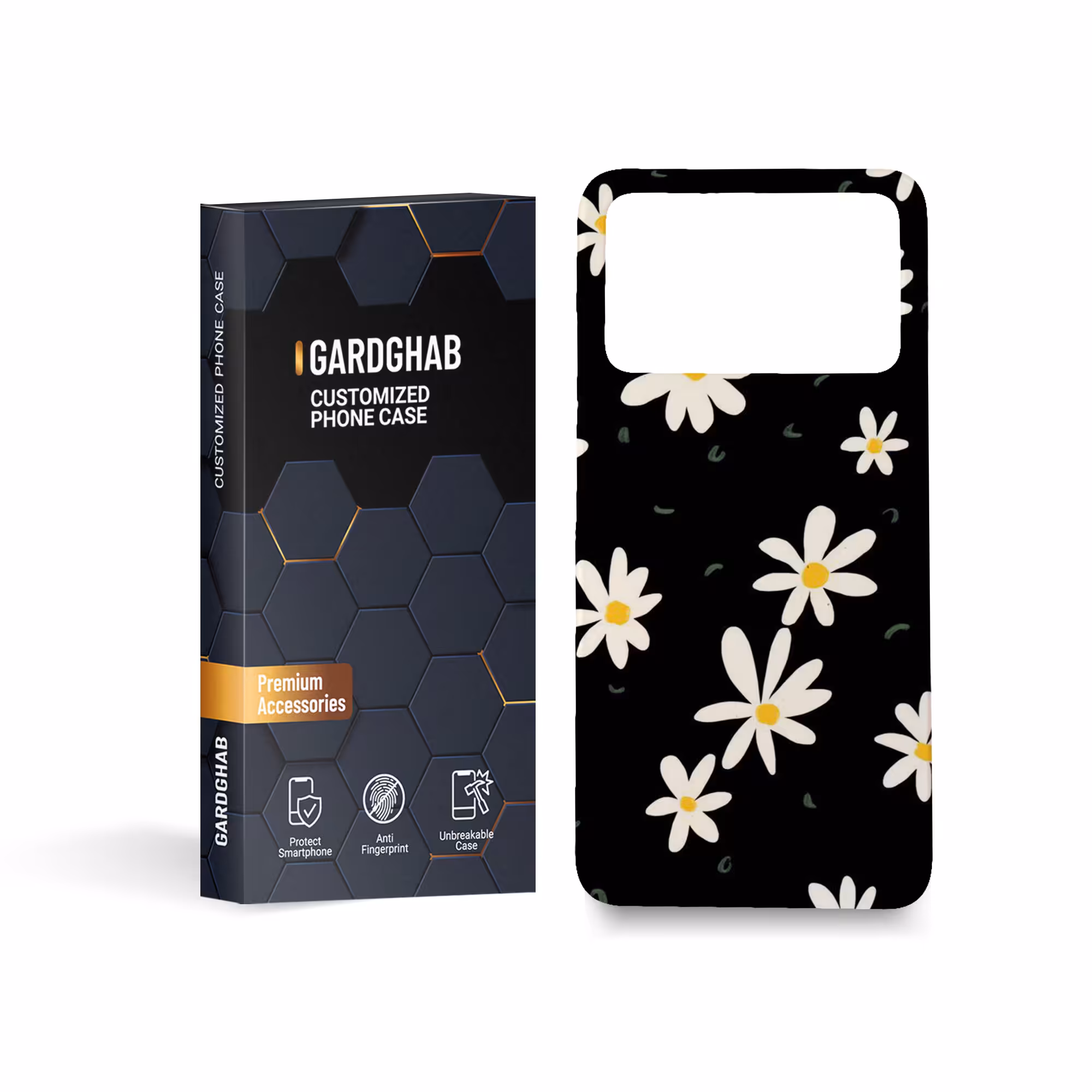 کاور گارد قاب مدل گل مناسب برای گوشی موبایل شیائومی X4 pro