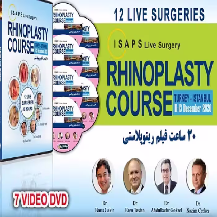 Rhinoplasty Video-Course 12 Live Surgeries 30-Hourse 2020 Price 30€ - کتاب پزشکی بهار