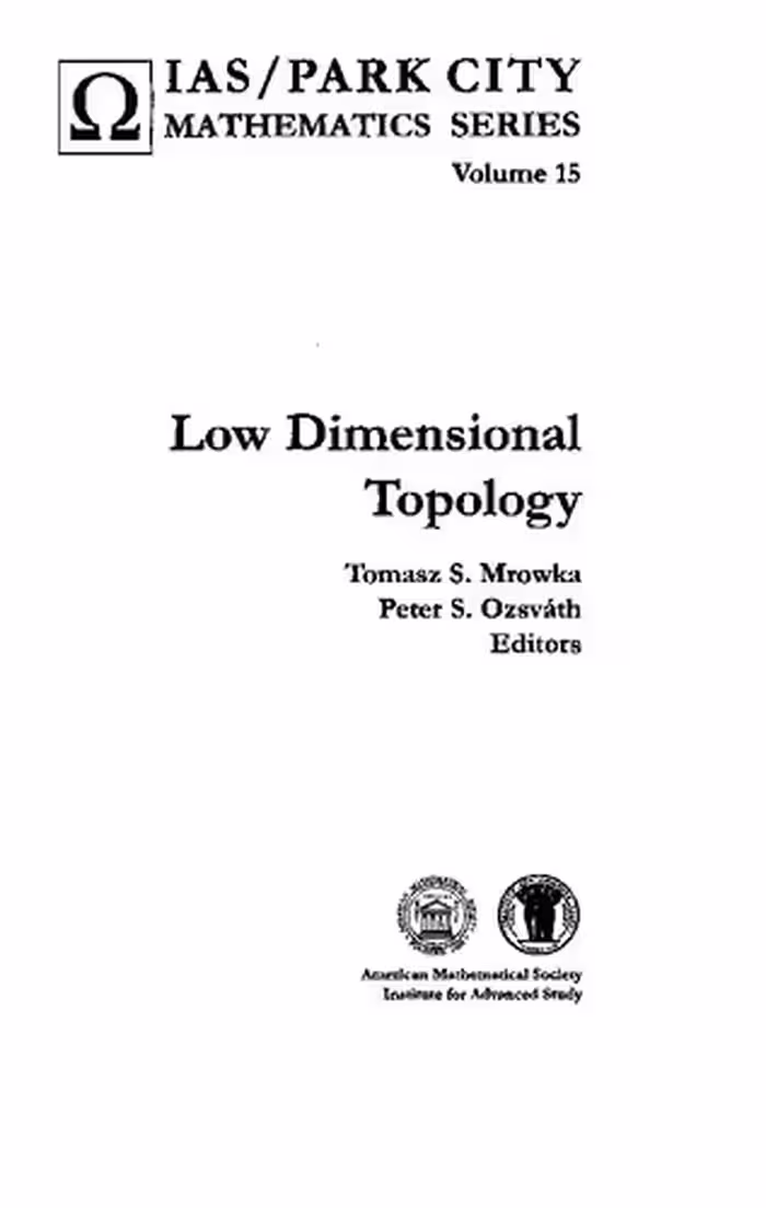 خرید و دانلود نسخه کامل کتاب Low Dimensional Topology