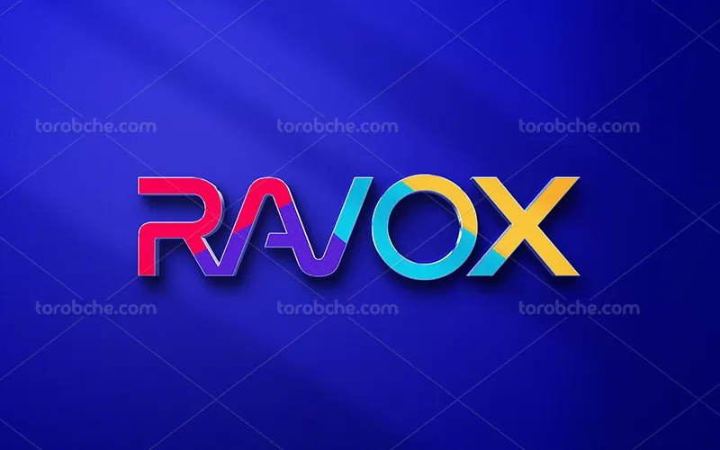 موکاپ لوگو 3D لایه باز | گرافیک با طعم تربچه