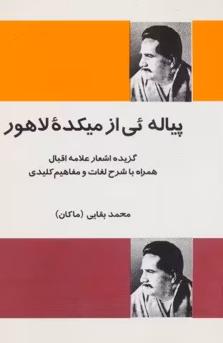 پیاله ئی از میکده لاهور (گزیده اشعار علامه اقبال همراه با شرح لغات و مفاهیم کلیدی)