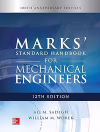 خرید و دانلود نسخه کامل کتاب Marks' Standard Handbook for Mechanical Engineers (12th Edition) - Pdf