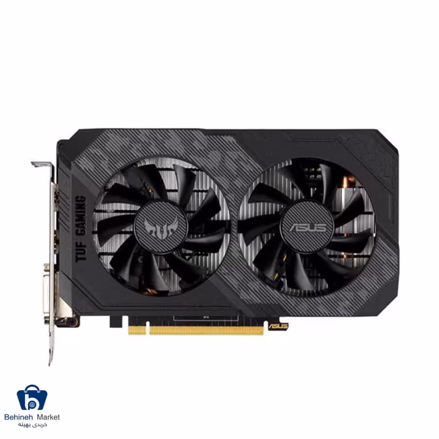 کارت گرافیک ایسوس مدل TUF GTX1650 O4GD6-P GAMING