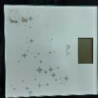 ترازوی وزن کشی شیشه ای مارک آبرون