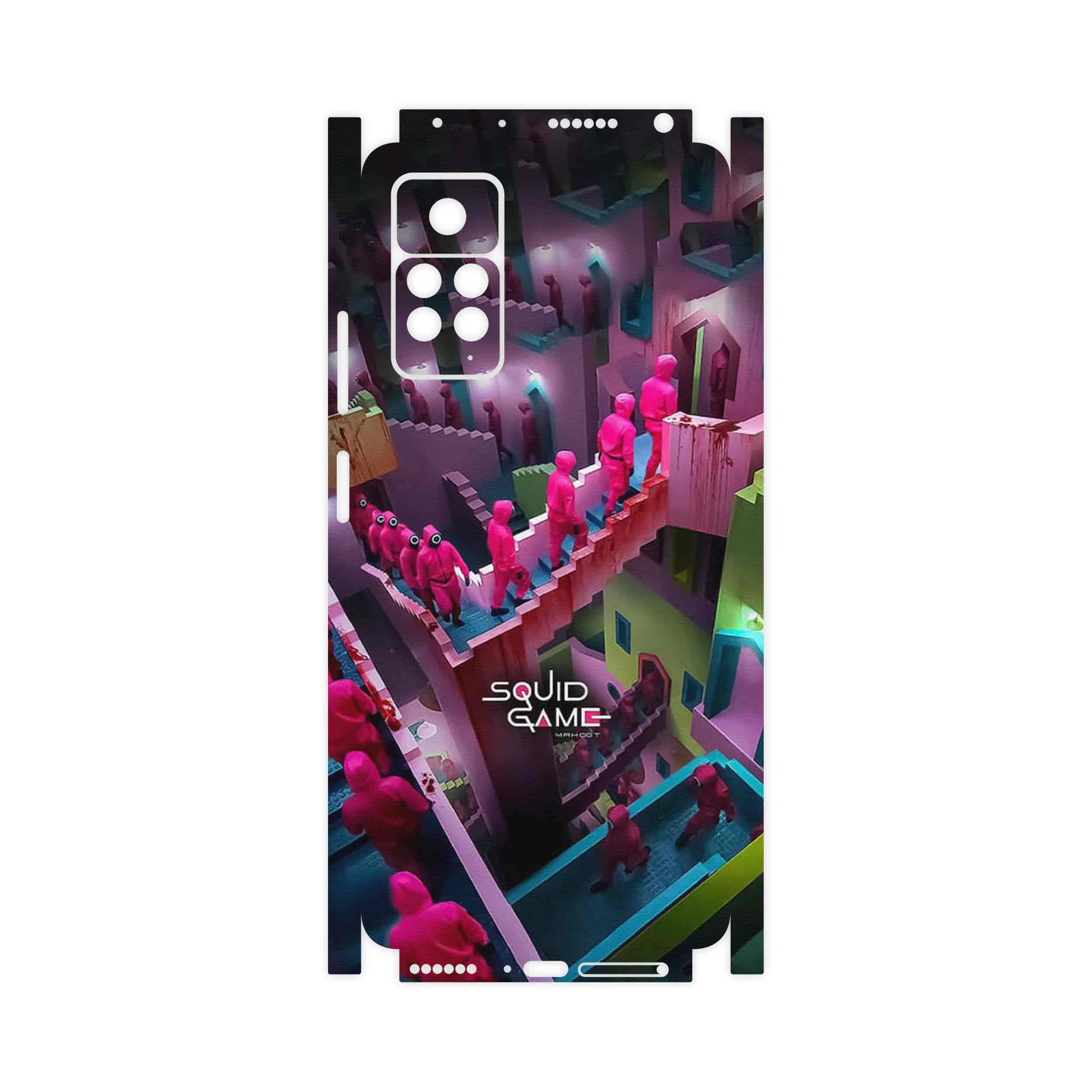 برچسب پوششی ماهوت مدل Squid Game-FullSkin مناسب برای گوشی موبایل شیائومی Redmi Note 11 Pro 5G