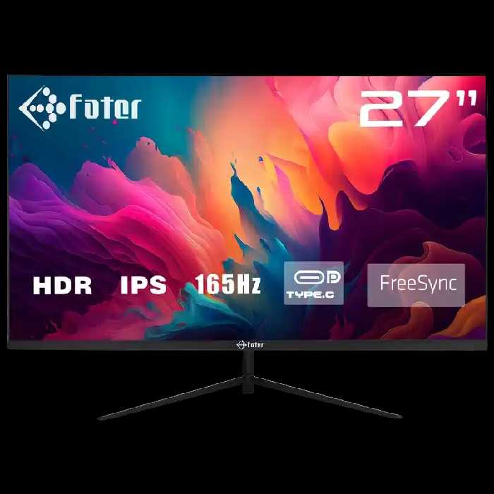 مانیتور مدل F27-165B1 27 Inch Fater فاطر