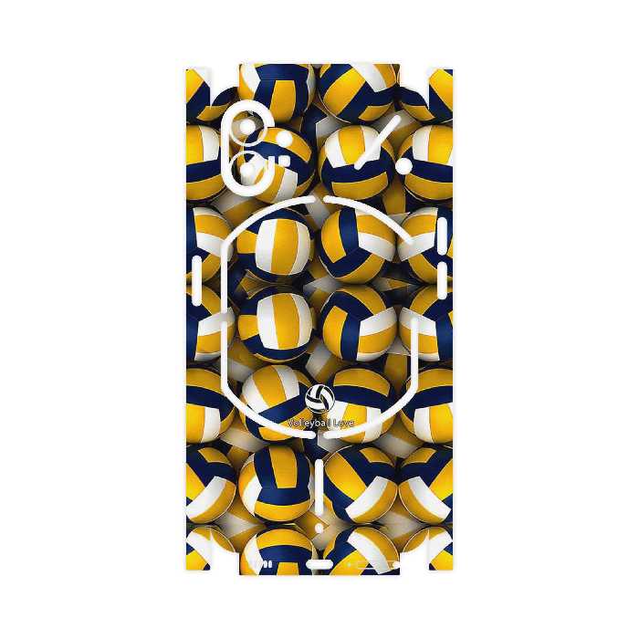 برچسب پوششی ماهوت مدل Volleyball-FullSkin مناسب برای گوشی موبایل ناتینگ Phone 1