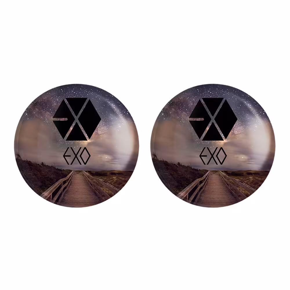 پیکسل خندالو مدل گروه EXO کد 2533 به همراه مگنت